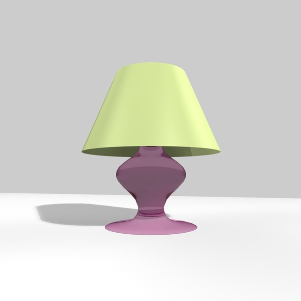 3d c4d table lamp - TABLE LAMP 8 by Carrara1